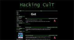 Desktop Screenshot of hacking-cult.org